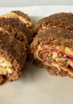 Una foto de Rollo de carne al estilo kefta