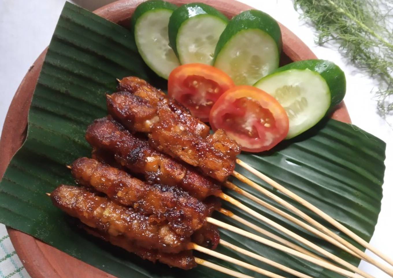 Sate Tempe Pedas Manis