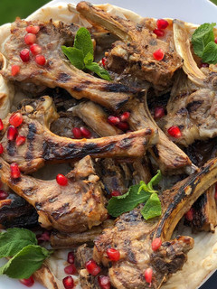 A picture of My ultimate grilled lamb chops.