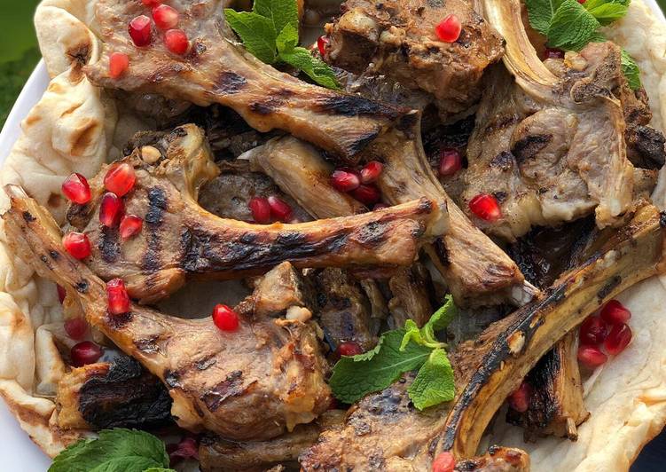 My ultimate grilled lamb chops