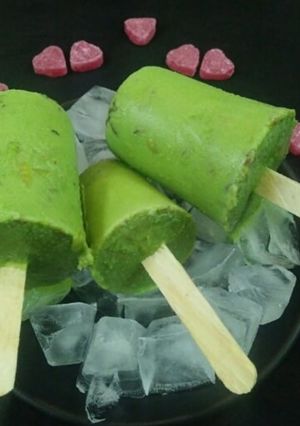 A picture of Paan Kulfi (Meetha Paankulfi).