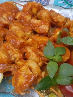 عکسی از دستور کباب حسینی مرغ