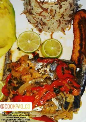 Una foto de Sierra al horno de la casa