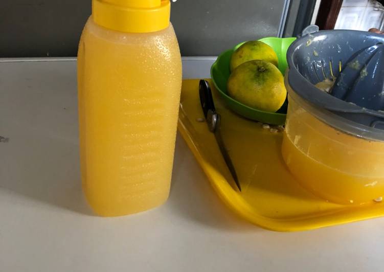 Simple Way to Prepare Speedy Fresh Orange juice