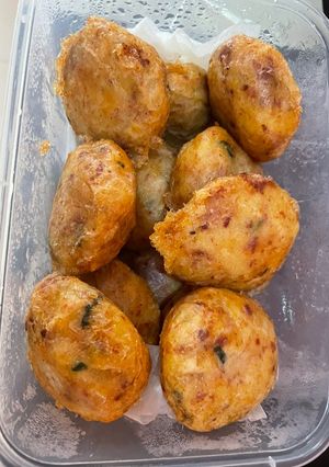 Foto resep Perkedel Kentang Korned