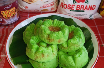 Cara Gampang Membuat Klepon Cake-Kukus, Enak Banget