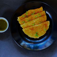 A picture of Pumpkin Dosa.