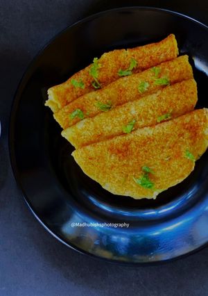 A picture of Pumpkin Dosa.
