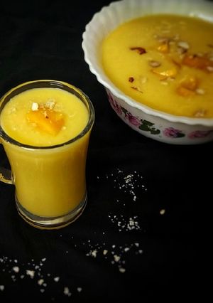 A picture of Mango Milkshake.