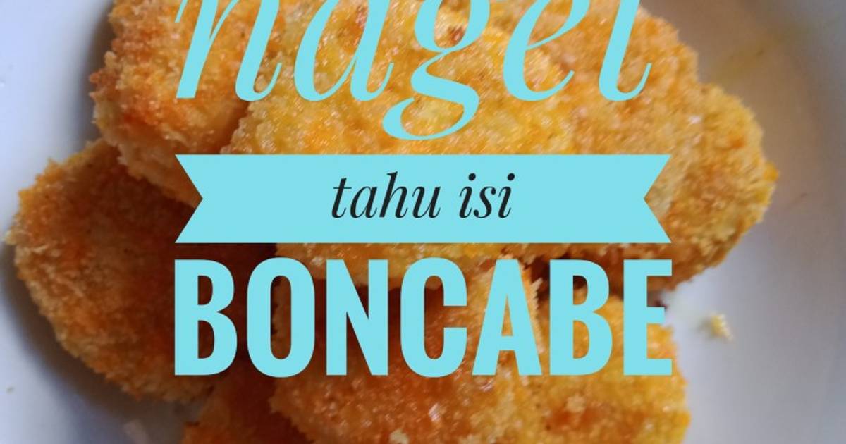 Resep Naget Tahu Isi Boncabe Oleh Ade Nurhidayah Cookpad