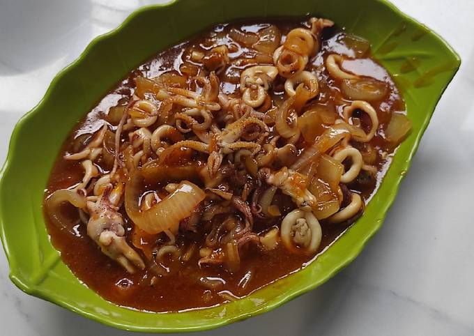 Resep Cumi Goreng mentega, Sempurna