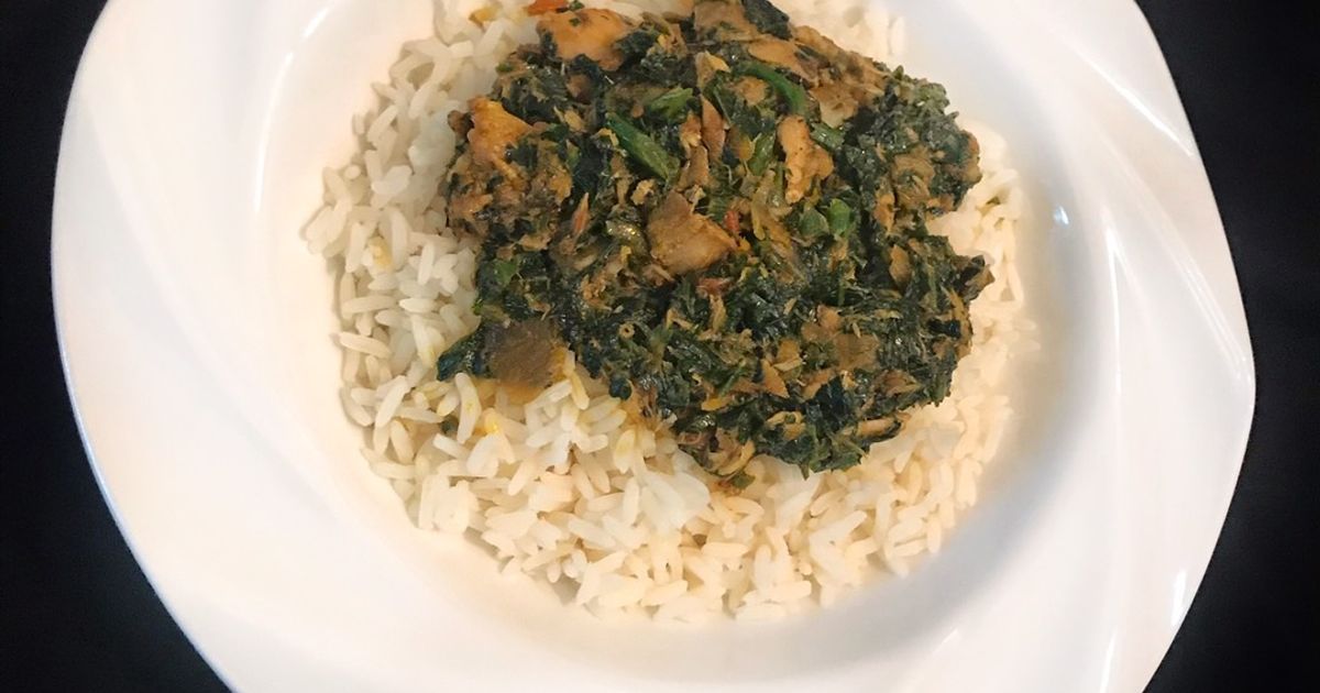 White Rice And Vegetable Sauce Recipe by Meerah's Cuisine - Cookpad