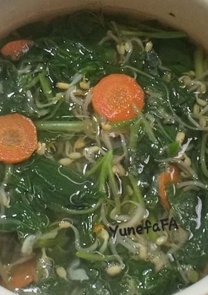 Foto resep Sayur Bening Bayam ala Ibu