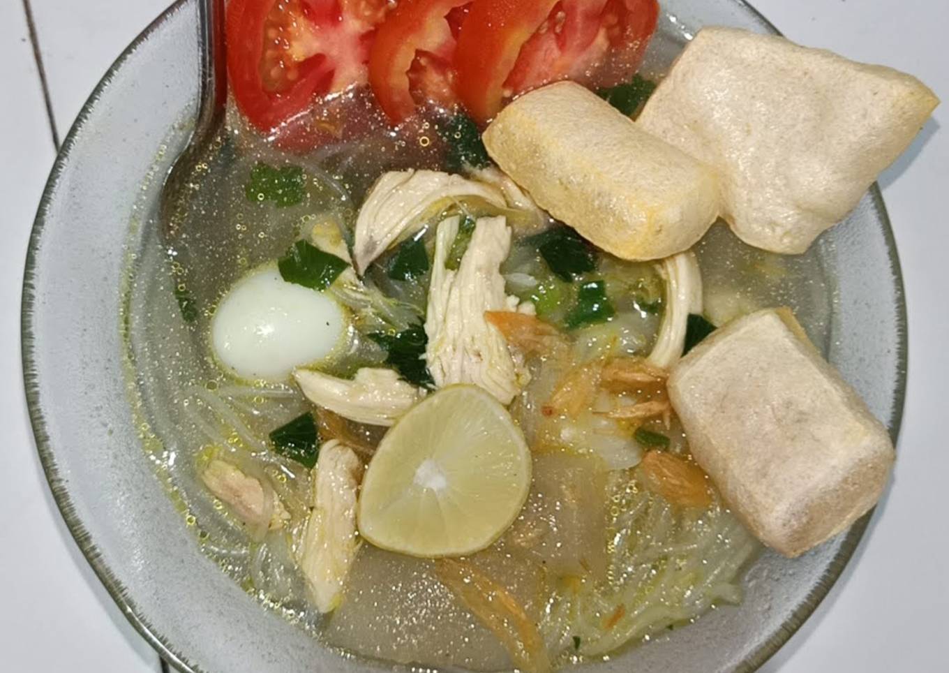 Soto Ayam Kuah Bening