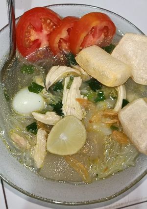 Foto resep Soto Ayam Kuah Bening