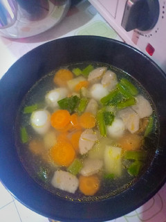 Foto resep Sop baso telor puyuh simpel