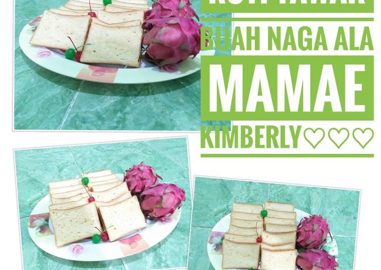 Resep masakan Roti Tawar Buah Naga | Resep Bumbu Roti Tawar Buah Naga Yang Lezat Sekali