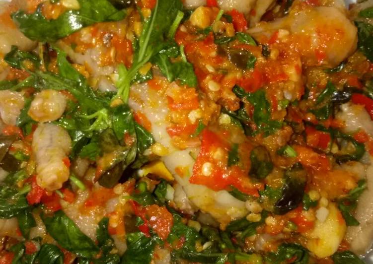 Ceker kemangi asam pedes