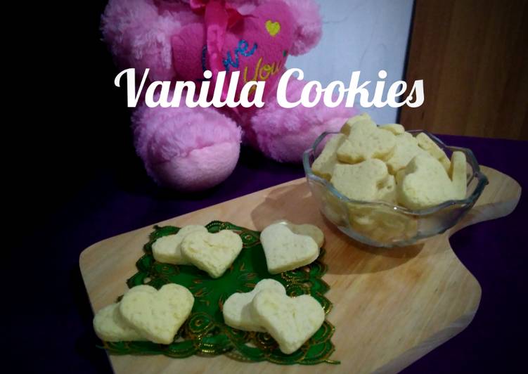 Resep Vanilla Cookies yang simpel