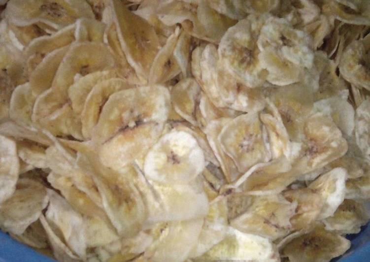 Cara Gampang Menyiapkan Keripik pisang, Lezat