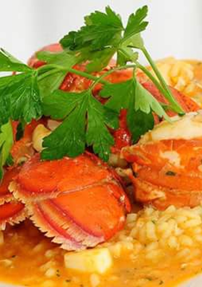 Una foto de Arroz con bogavante