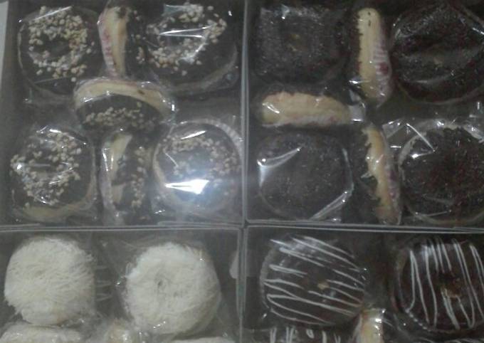 Donat lembut untuk jualan