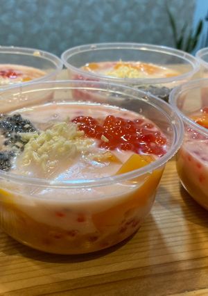 Foto resep Manggo Sago