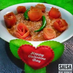 A picture of Homemade Salsa.