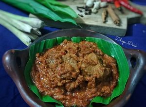 Foto resep Rendang Daging Kerbau