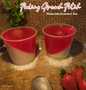 Anti Ribet, Membuat 42. Puding Merah Putih (Puding Lapis Strawberry Susu) Enak Dan Mudah