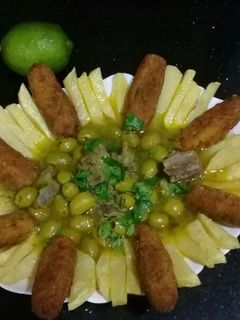 صورة لوصفة طاجين زيتون باصابع الشوفلور بطريقتي 😋😋😋