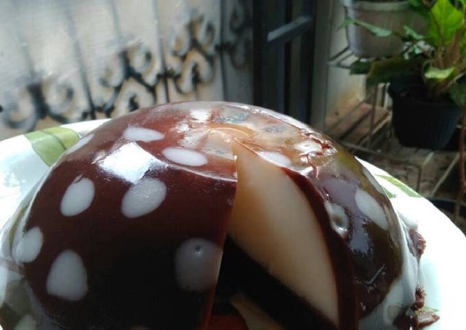 Resep Puding Polkadot #bikinbareng oleh Kiky Ananda Yunitasari - Cookpad