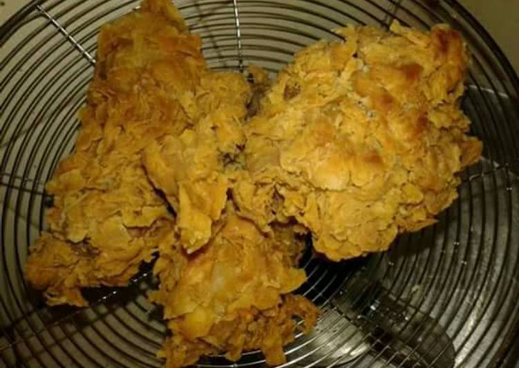 Bagaimana Menyiapkan Resep ayam goreng ala Lely yang Sempurna