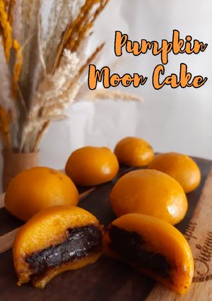 Foto resep Pumpkin Moon Cake