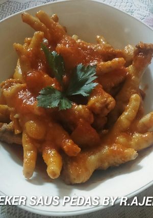Foto resep Ceker Saus Pedas