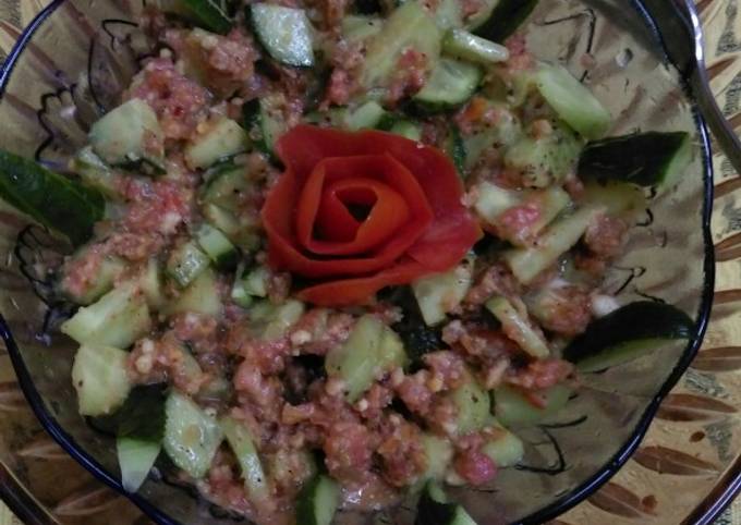 Recipe of Ultimate Heavenly zuchinni Salad