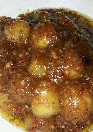 Foto resep Bumbu kacang cilok