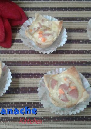 Foto resep Roti Tawar Mawar Isi