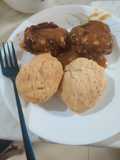 Chicken Sausage Patties and Gravy