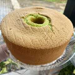 A picture of Chiffon Pandan Santan gurih anti gagal.