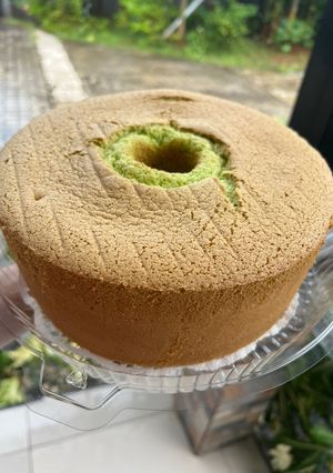 Foto resep Chiffon Pandan Santan gurih anti gagal
