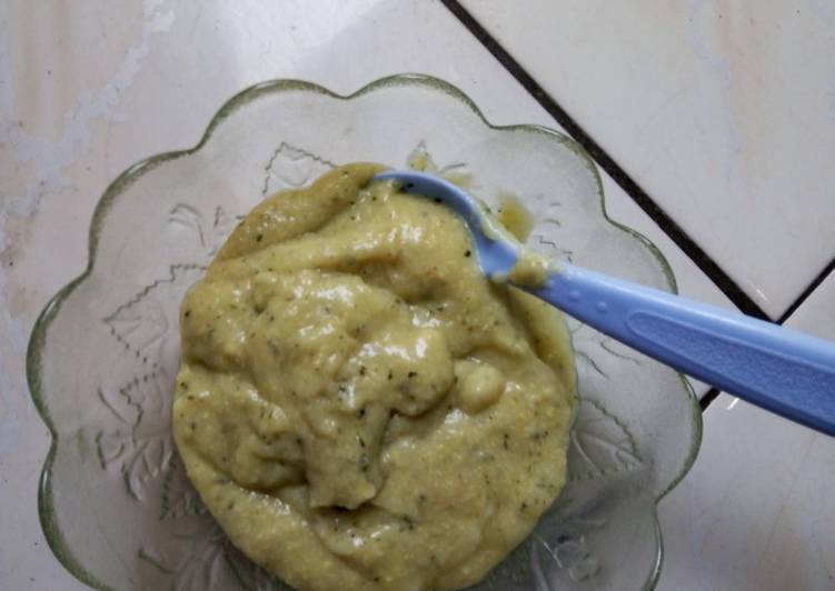 Resep Bubur tempe katuk gurame goreng Anti Gagal