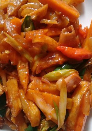 Foto resep Cumi asam pedas