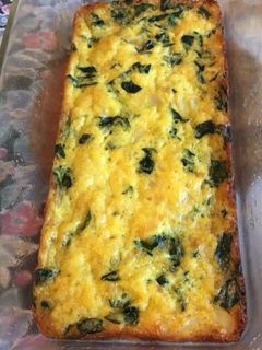 Una foto de Frittata de acelgas con papas