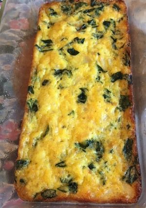 Una foto de Frittata de acelgas con papas