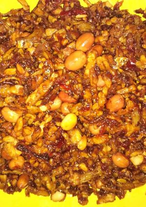 Foto resep Sambal goreng tempe teri sederhana