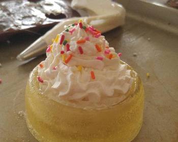 Fresh, Making Recipe Candy bowls with homemade whipped cream Delicious Perfect