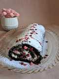🍫Шоколадний рулет з вершковим кремом 🤍