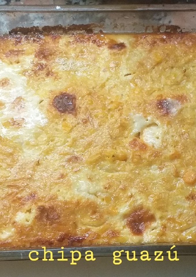 Una foto de Chipa guazú