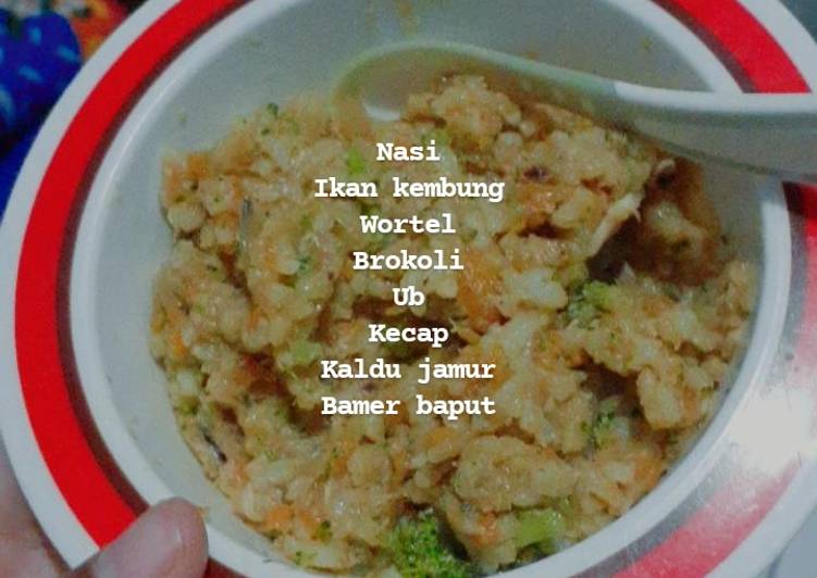 Nasi Goreng Lembek MPASI 1 Tahun